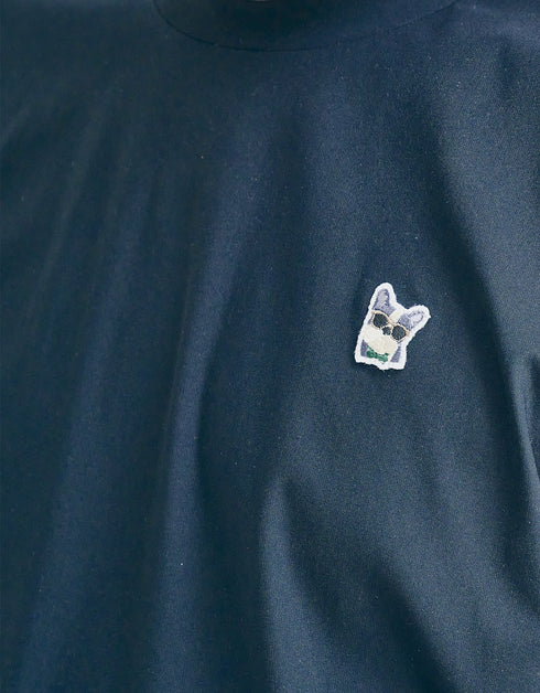 【メンズ】超撥水 お腹細見え PLAYFUL T-shirt(ワッペン半袖Tシャツ)