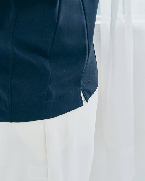 【メンズ】超撥水 お腹細見え PLAYFUL T-shirt(ワッペン半袖Tシャツ)