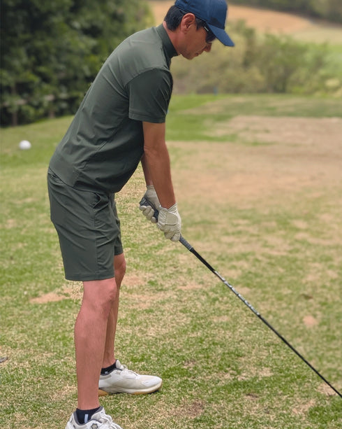 【メンズ】超撥水 ゴルフショートパンツ