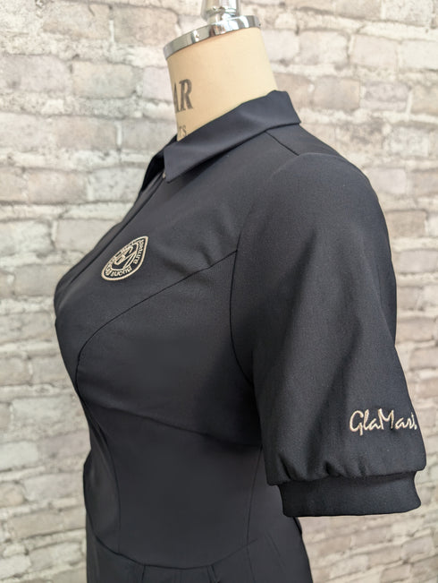 【ウィメンズ】超撥水 大きい胸 パーフェクトフィット・ゴルフ ワンピース(ショートパンツ付き)